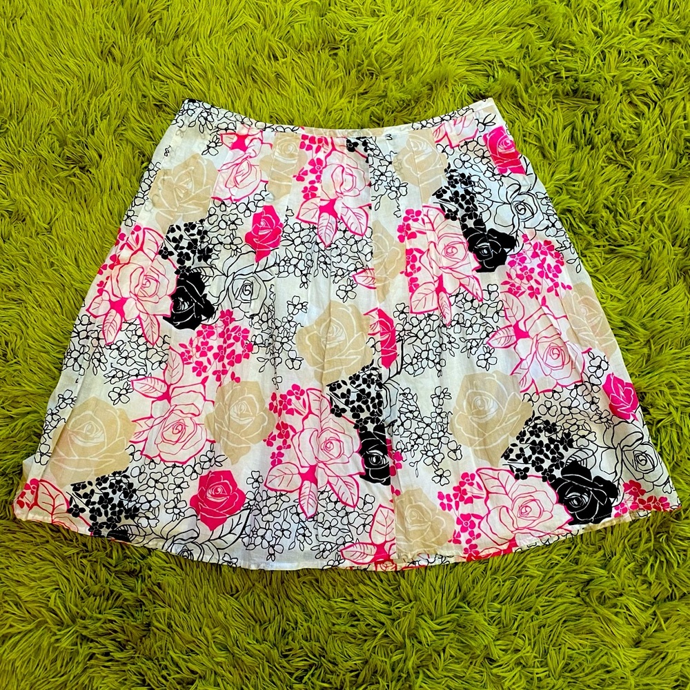 Floral skirt